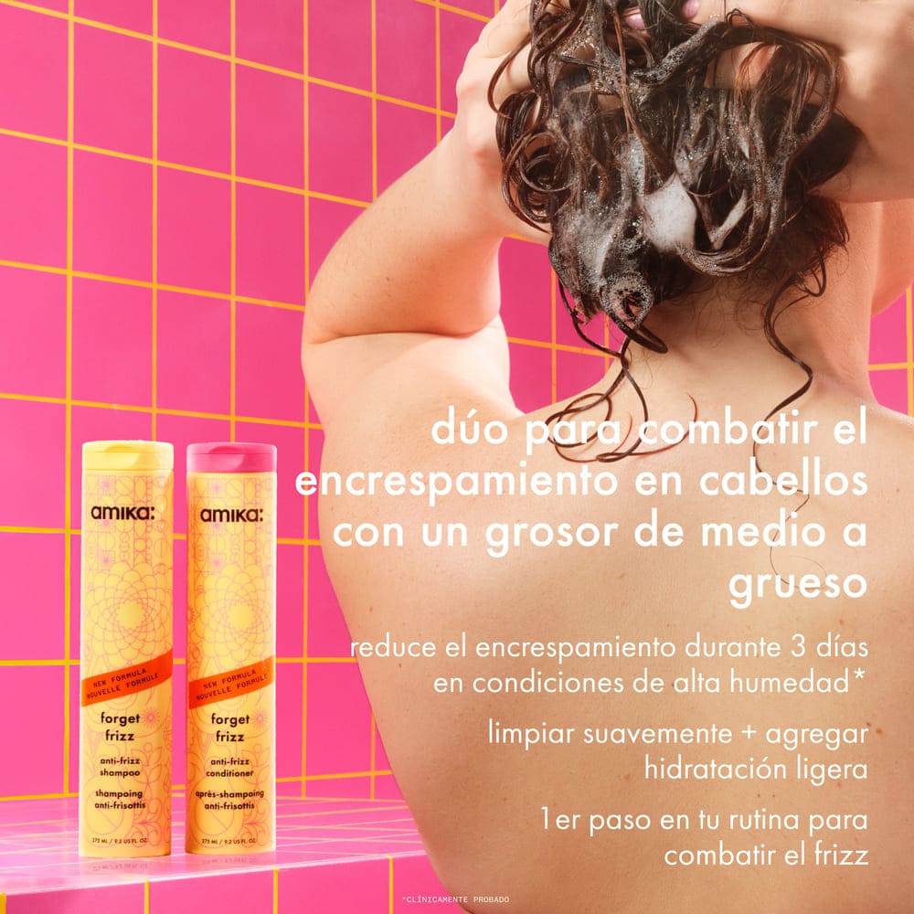 FORGET FRIZZ ANTI-FRIZZ SHAMPOO (CHAMP&Uacute; PARA FRIZZ)